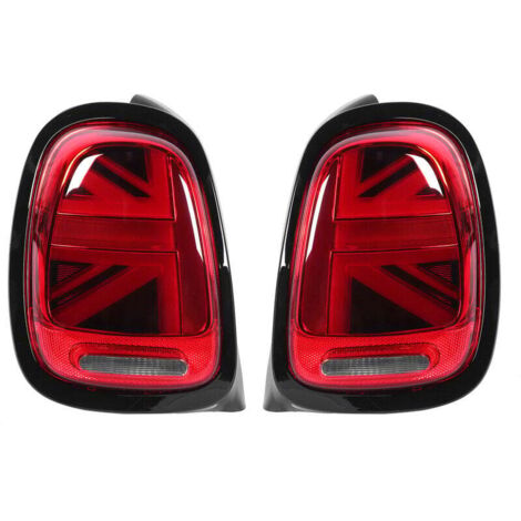 Enowelir VLAND JCW Union Jack Full LED feux arrière lentille rouge convient pour F55 F56 F57 20142020