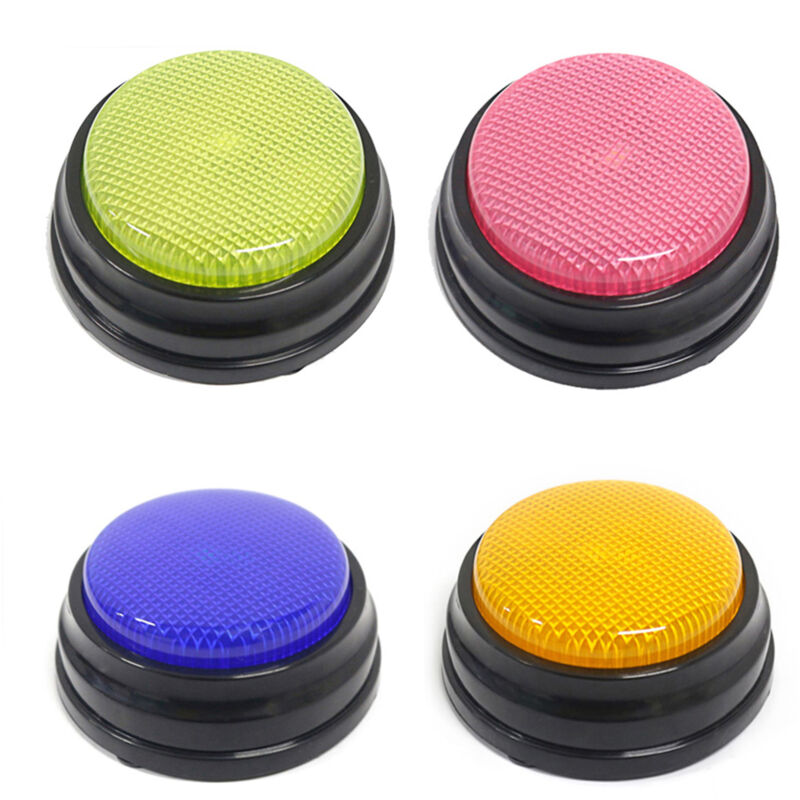 Meterk - Enregistrement de la boîte de compression bouton de discussion et d'enregistrement avec fonction d'éclairage led (expédition sans batterie)