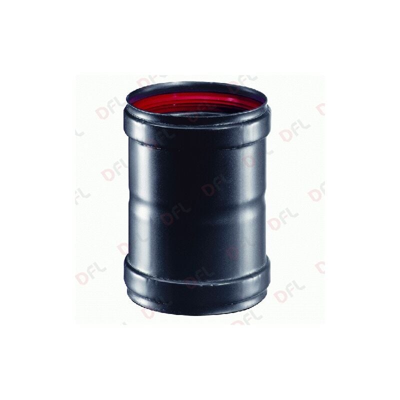 Enregistrer le manchon a pellet raccord femelle femelle f / f 8 cm 80 mm