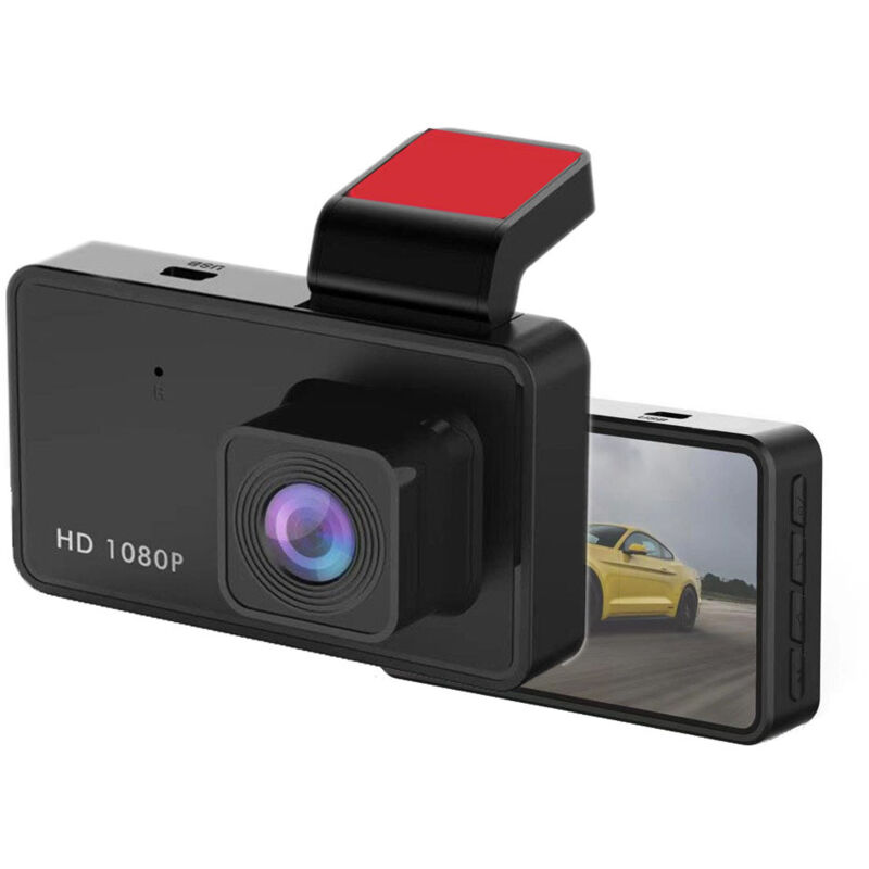 Enregistreur de Conduite 1080P, enregistreur de Voiture 1080P,Enregistreur de Conduite Automobile Grand Angle de 170 degrés Moniteur de Parc 24H,