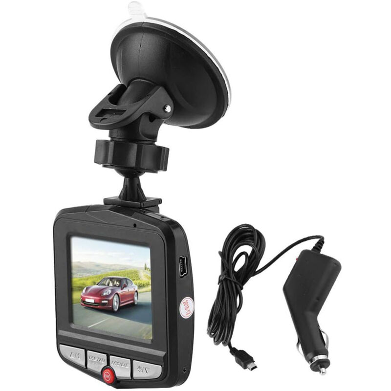 Enregistreur de Conduite Automobile, Enregistreur vidéo de Conduite 170 ° Digital Full HD 1080P 2.2inch DVR de Voiture