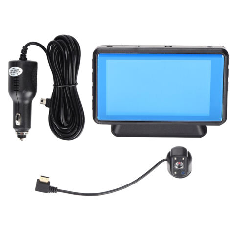Enregistreur de conduite IPS HD 1080P avec écran 3 pouces et objectif rotatif amovible pour sécurité routière