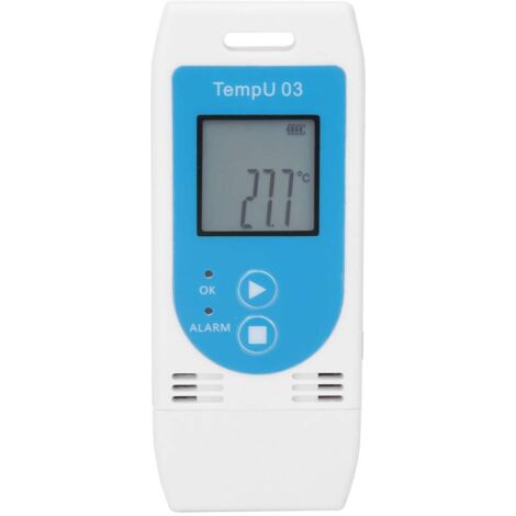 Enregistreur de Données de Température et D'humidité LCD USB Enregistreur de Données PDF GSP Acquisition de Données pour le Transport Logistique D'entrepôt