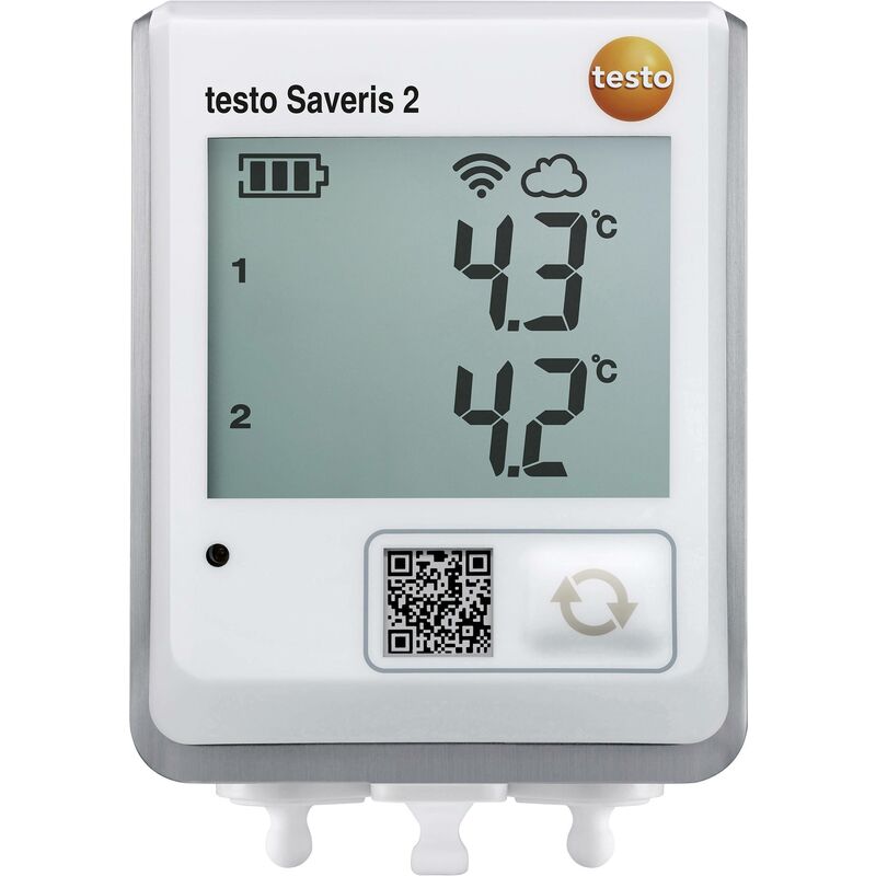 0572 2032 Saveris 2-T2 Enregistreur de données de température Valeur de mesure température -50 à 150 °c S689591 - Testo