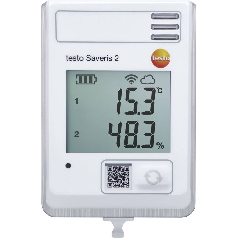 0572 2034 Saveris 2-H1 Enregistreur de données multifonction Valeur de mesure température, humidité de l'air -30 - Testo