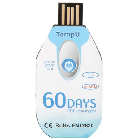 Enregistreur de données, port USB 10000 points Température et humidité Enregistreur de données de température Enregistreur de données à usage unique