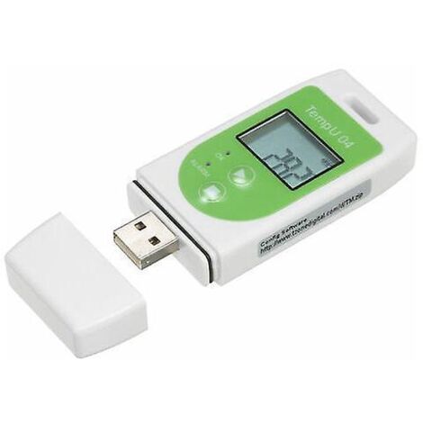 enregistreur De Donnes Thermomtriques (vert) Enregistreur De Temprature Usb Polyvalent Enregistreur De Temprature Rutilisable, Capacit D'enregistr