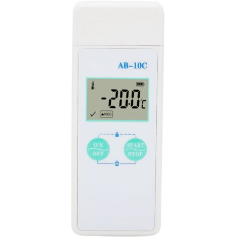 Enregistreur de Température Étanche AB‑10C pour Chaîne du Froid Pharmaceutique avec USB