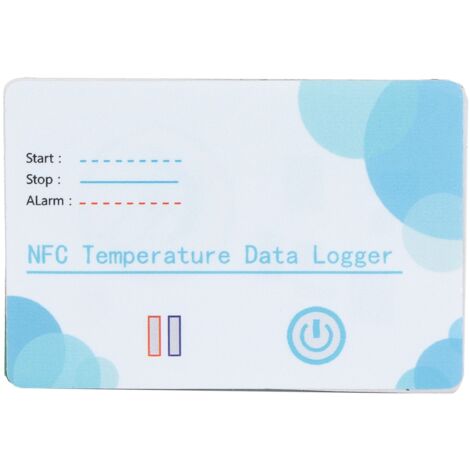 Enregistreur de Température NFC Jetable avec USB et Bluetooth pour Médicaments