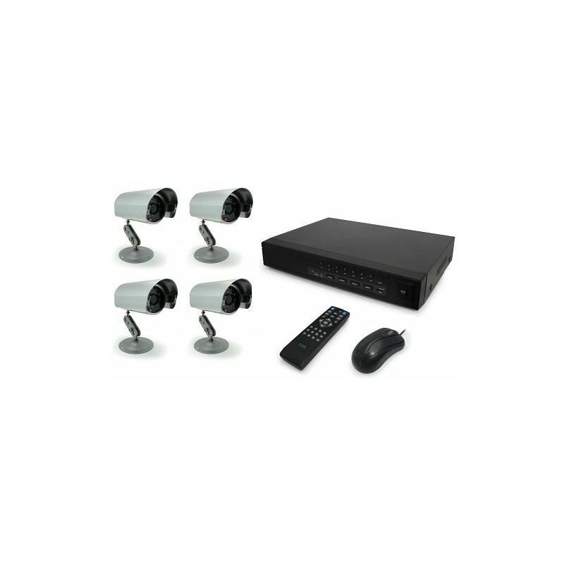 Avidsen - Enregistreur Video Numerique 8 voies et Cameras Exterieures 123148