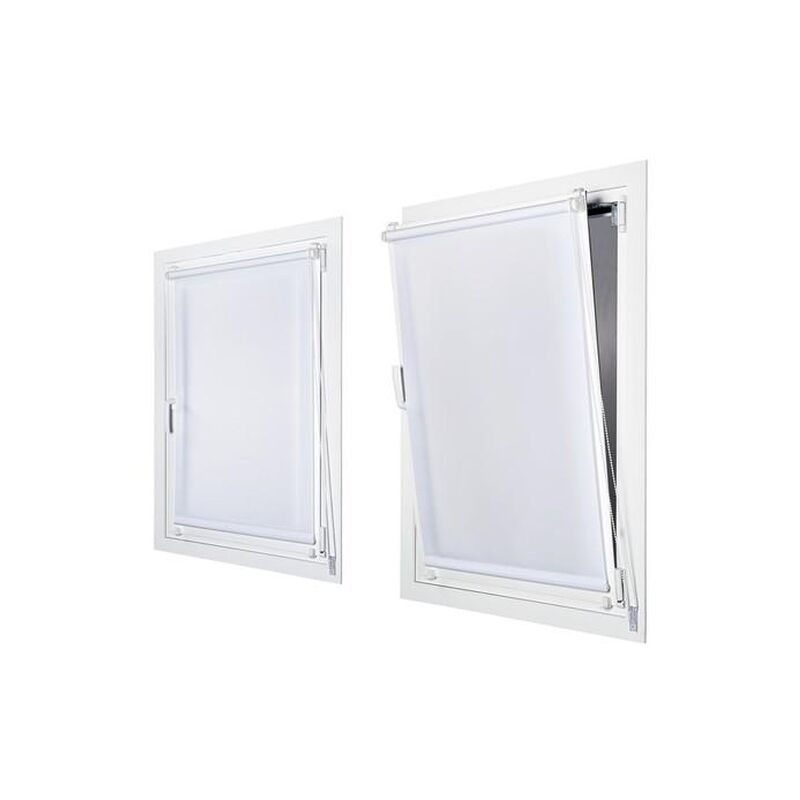 

Enrollable Sin Taladrar Tráslucido Blanco 60X180 - Blanco