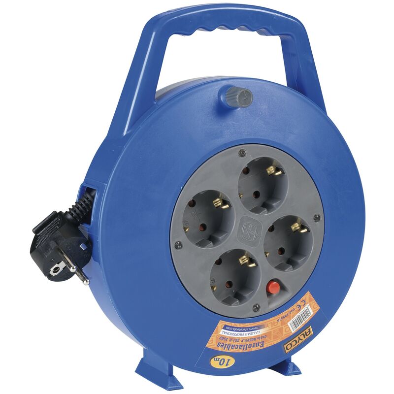 

Alyco-tools - Enrollacables Corto De 10 Metros Cable 3X1 Ip20