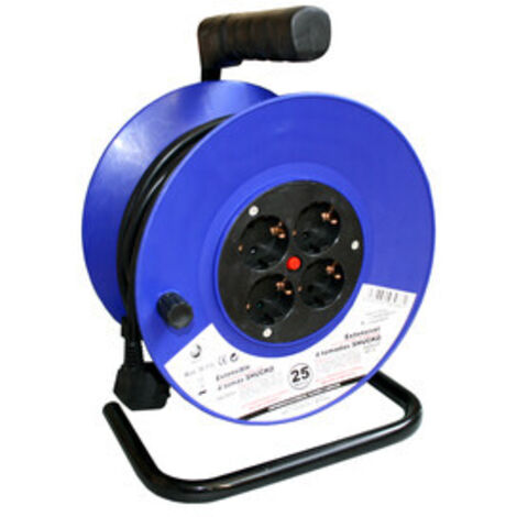 Enrollacables 15 mts de 3 x 1.5mm. Incluye termostato de seguridad. 36.309  Electro DH 8430552107292