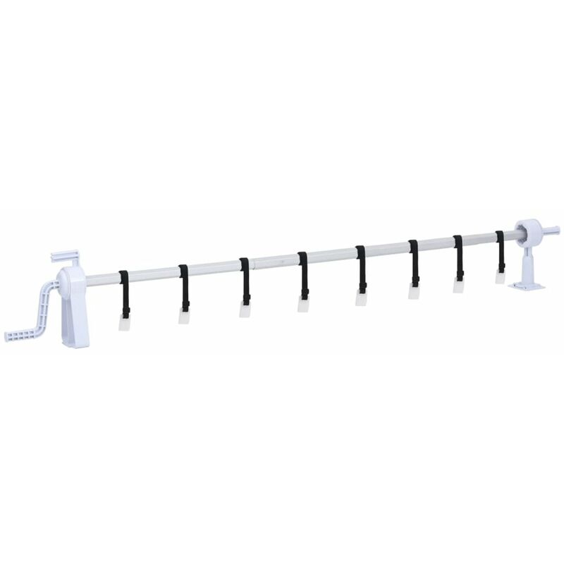 

Happyshopping - Enrollacobertor de piscina con base de plastico