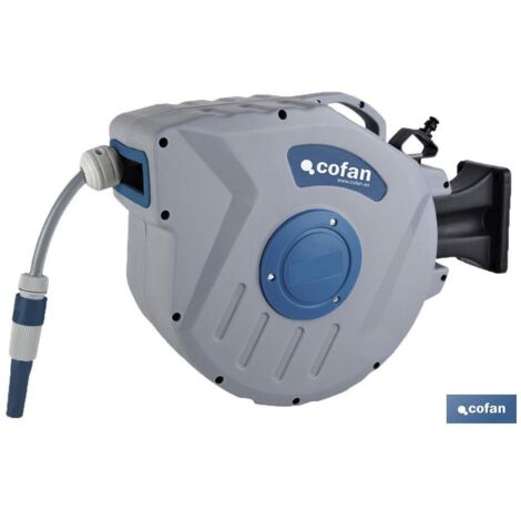 Enrollador automático para mangueras (20m x Ø15mm) COFAN 90015105