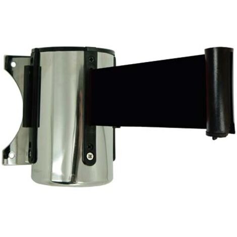 Enrollador mural color cinta negra METALWORKS REWO20BK