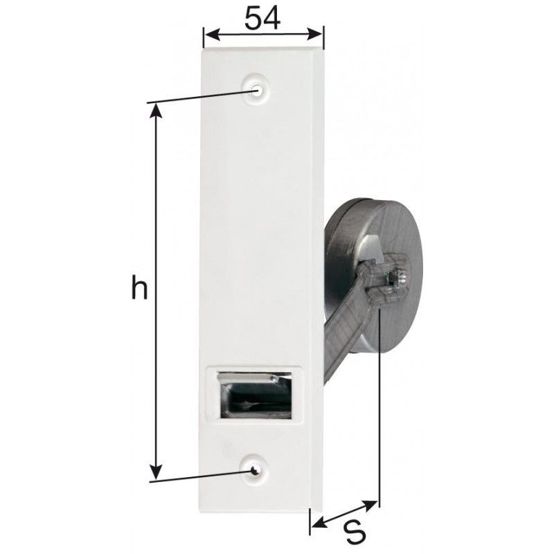 

Enrollador puerta 72 longitud de la correa 4 Myer