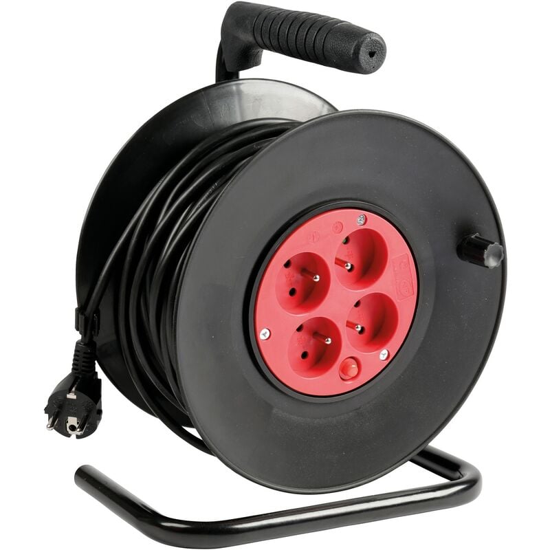 Enrouleurs de câbles électriques, extentions d'alimentation - enrouleur électrique 3G1MM² 25M 16A - rallonge é - Expert Line