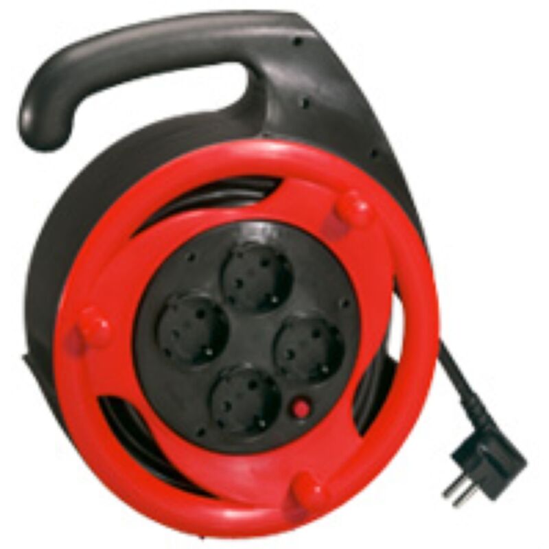 Enrouleur longueur 10 mètres avec cable 3g1,5mm 2p+t