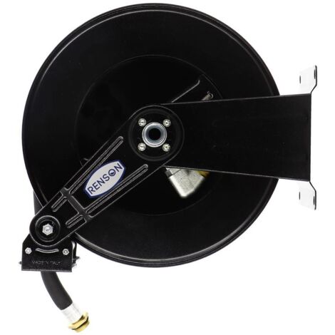 ENROULEUR ACIER POUR GASOIL EQUIPE FLEXIBLE 10M EN 3/4'' RENSON