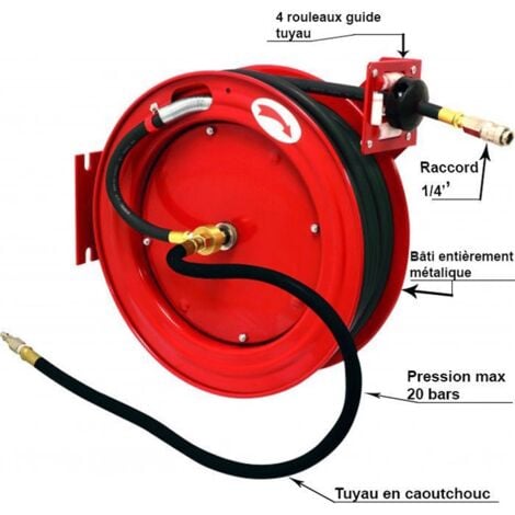 Enrouleur automatique d'air 20 bar 15M 1/4"