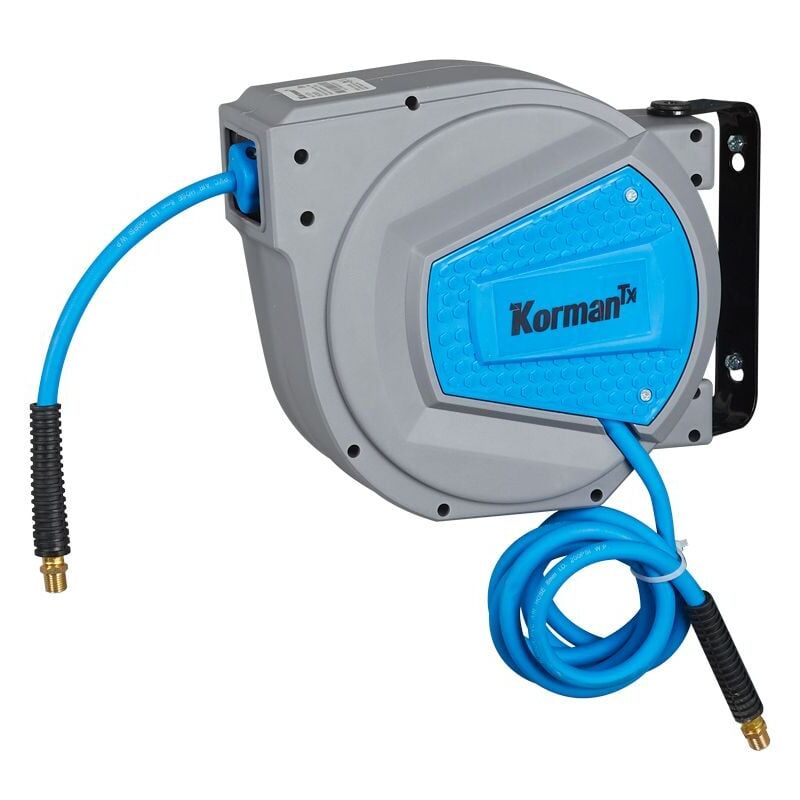 Korman - Enrouleur Automatique De Tuyau d'Air Comprimé 9m