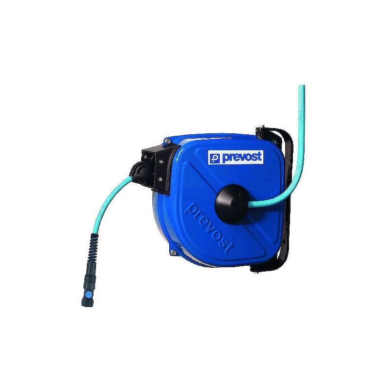 Enrouleur à air comprimé drf 10 - Diamètre de tuyau (intérieur x extérieur) : 10 x 14 mm - Dimensions (h x p) : 370 x 337 mm - Longueur tuyau : 12 m