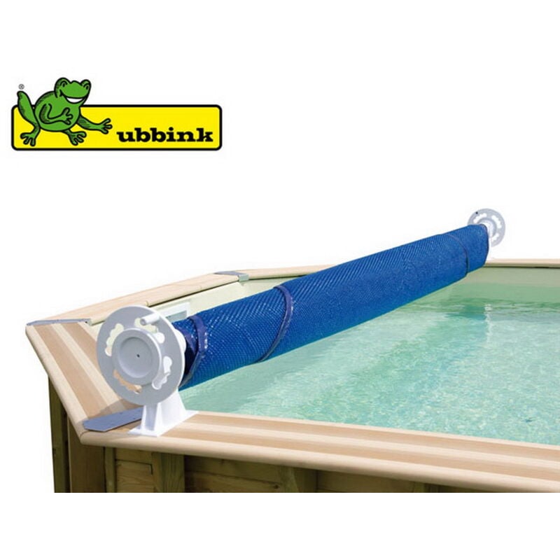 Enrouleur bâche solaire Ubbink luxe pour piscine hors-sol