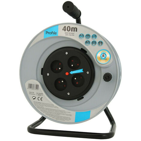 ENROULEUR CENTRE FIXE 40M 3X1.5