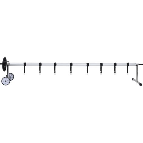 Enrouleur de bâche de piscine avec base en acier inoxydable CFW33064