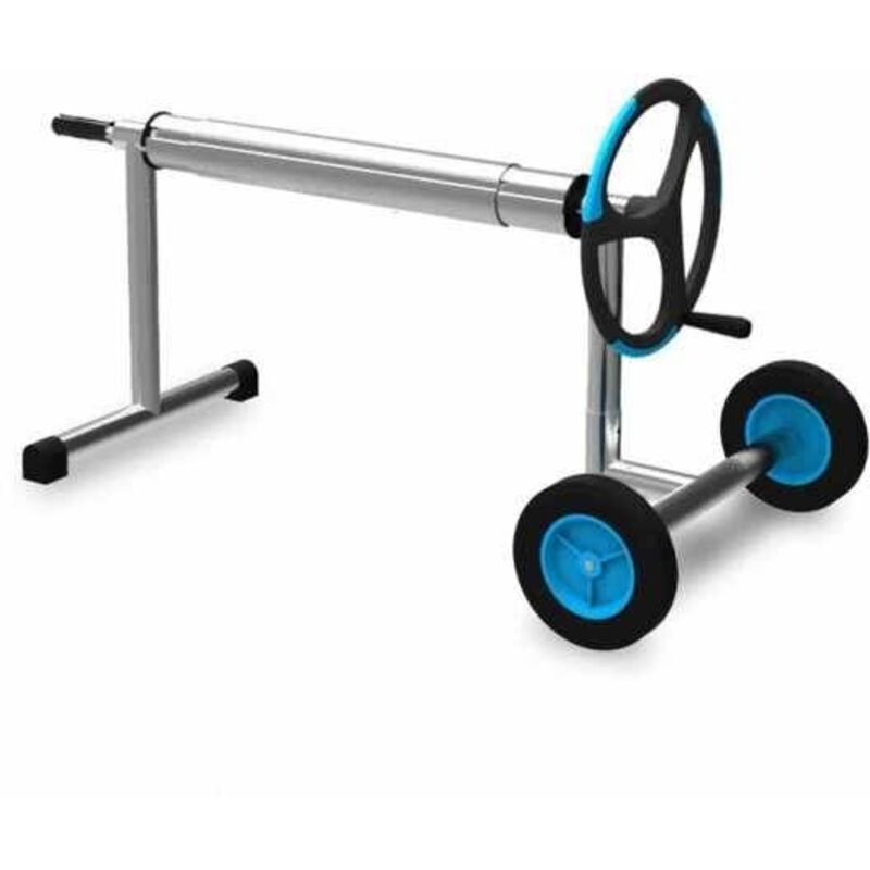Enrouleur télescopique Thor piscine enterrée 12x6 pour bâche à