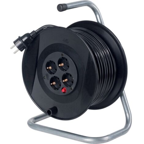 Enrouleur de cable 230mm 25m H05VV-F3G1,5