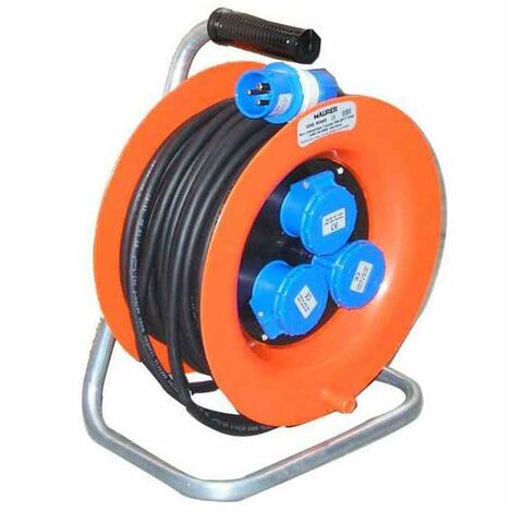 Enrouleur de câble de 30 m 3X2,5 3X2Pt Cee Rosi