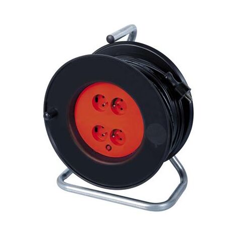 Enrouleur de Câble électrique 4 prises 40 M 3100 W