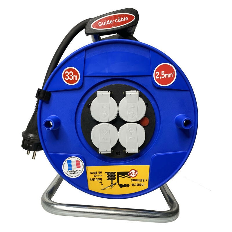 Enrouleur de câble électrique bat-pro 33M H07RN-F 3G2,5 1205961