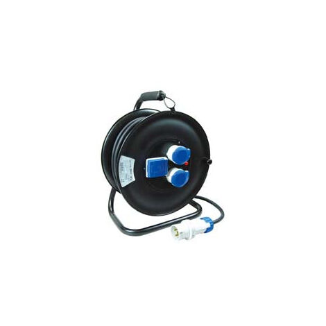 Enrouleur de câble électrique universel de chantier 3 prises Mt30 Ligne Garanti - mt.30 14622-FK