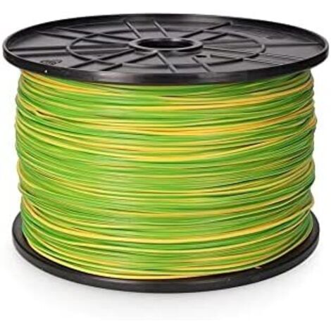 Enrouleur de câble flexible 2,5 mm bicolore 800 m grande bobine