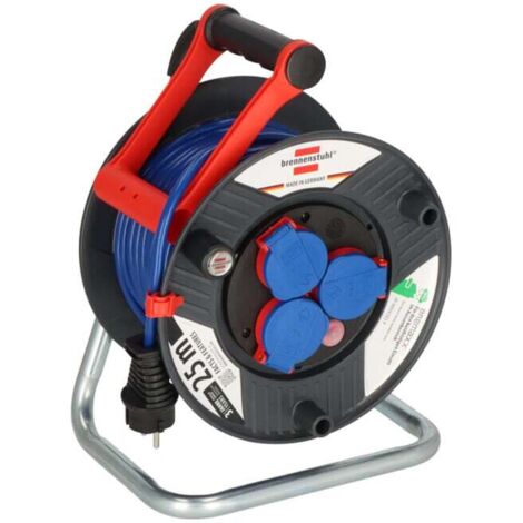 Enrouleur de câble Garant IP44 25m AT-N05V3V3-F 3G1,5 bleu