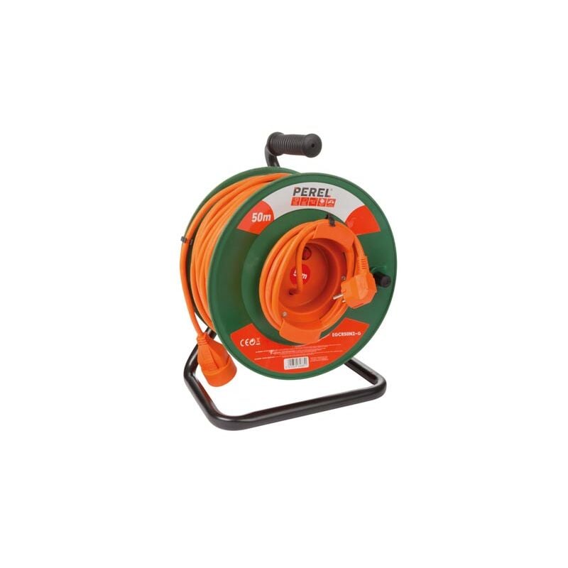 Enrouleur de câble - jardin - 50 m - 3g1.5 schuko
