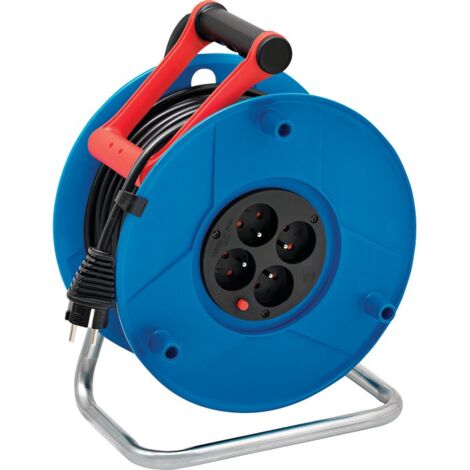 Enrouleur de câble multiprises série Standard S - 25 m - BRENNENSTUHL