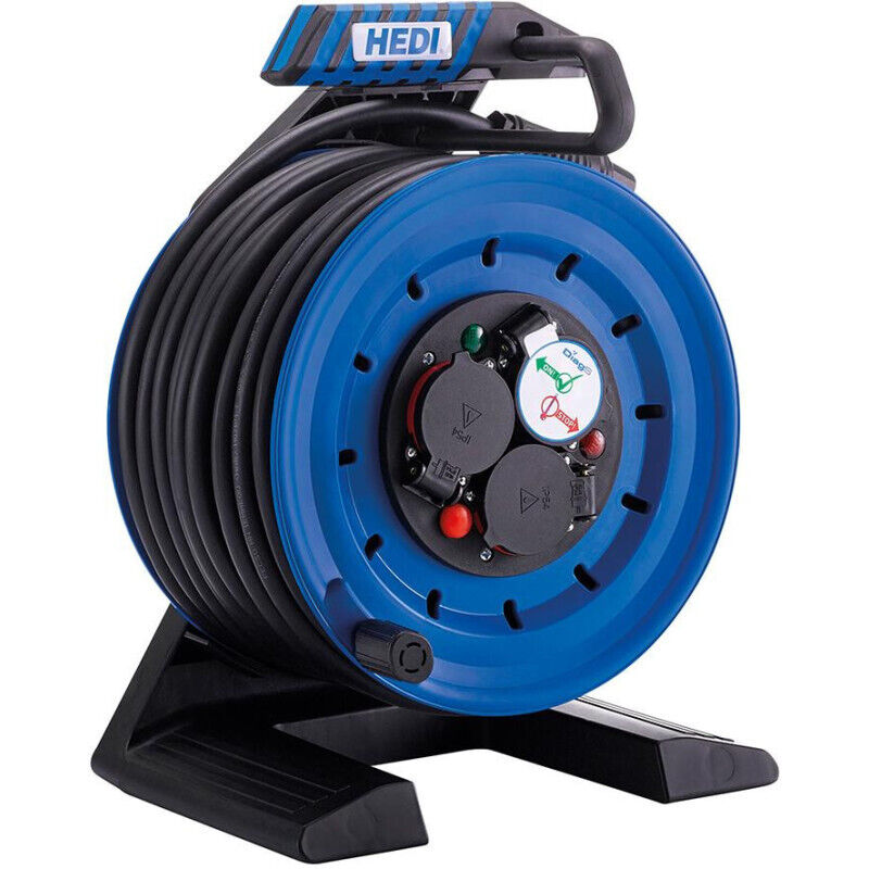 Enrouleur de câble plastique H07RN-F 3G2.5 30m Génération 7 Companion Hedi