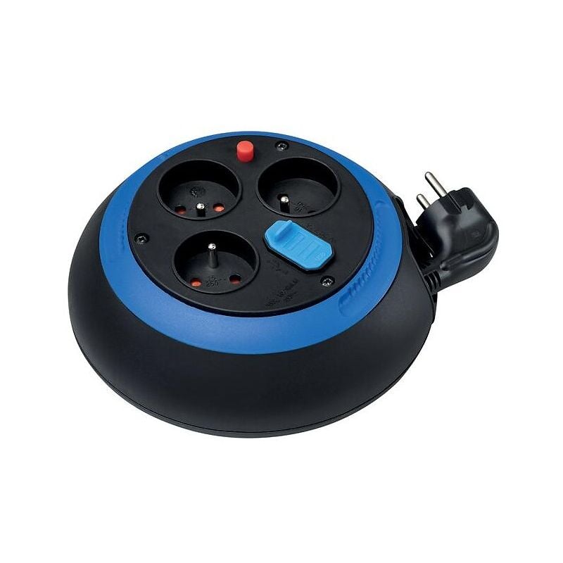 Enrouleur de câble multiprises Design-Box cl-s 3x2P+T + 2xUSB 3 m Brennenstuhl