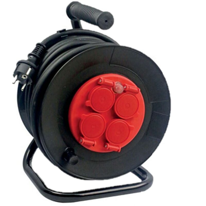 Enrouleur de chantier pour extérieur IP44-4 prises 16A
