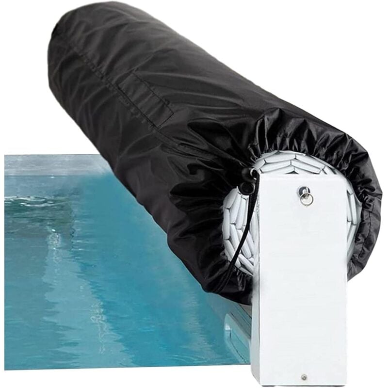 Enrouleur de Couverture Solaire Housse,Enrouleurs pour Bâche de Piscine Bache de Protection,Housse De Protection pour Enrouleur De Couverture Solaire