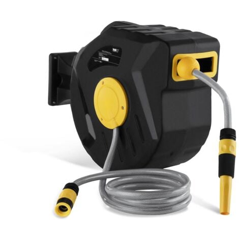 Enrouleur de tuyau automatique - MSW - Pression : 8/24 bar - Longueur du tuyau : 20 m - Enroulement automatique