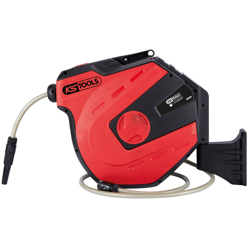 KS Tools - Enrouleur de tuyau d'arrosage mural - 20m - 150.4227