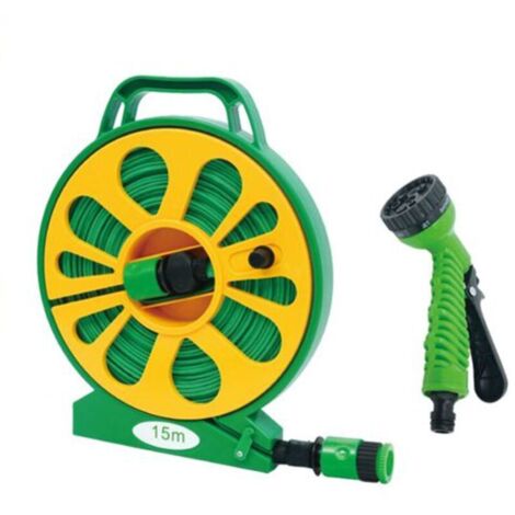 Enrouleur de tuyau, tuyau d'arrosage portable, tuyau plat en PVC, tuyau de jardin et de lavage de voiture