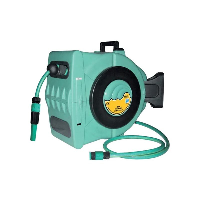 Enrouleur eau 20Mètre abs Flexible int.12mm 6bar Algi