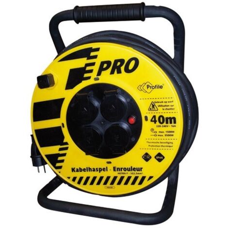 Enrouleur Electriq 3g2.5 Pro 40m - Profile