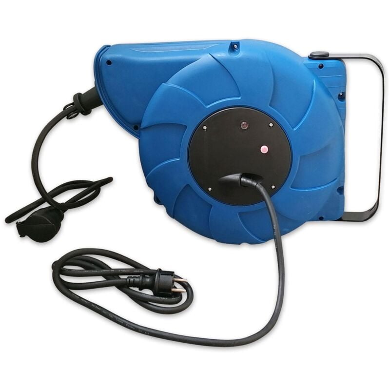 Enrouleur electrique automatique cable h07rn-f 3g 1.5 mm² 16 mètres